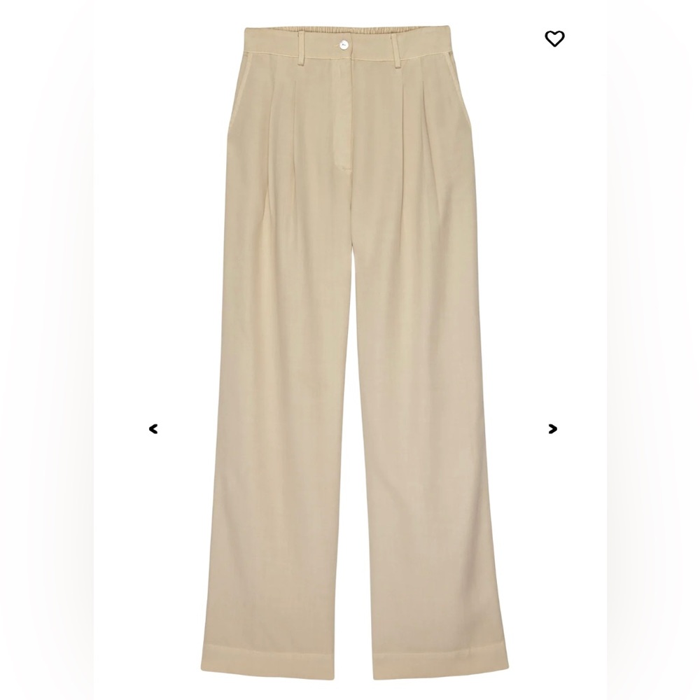 DONNI pleated trouser
